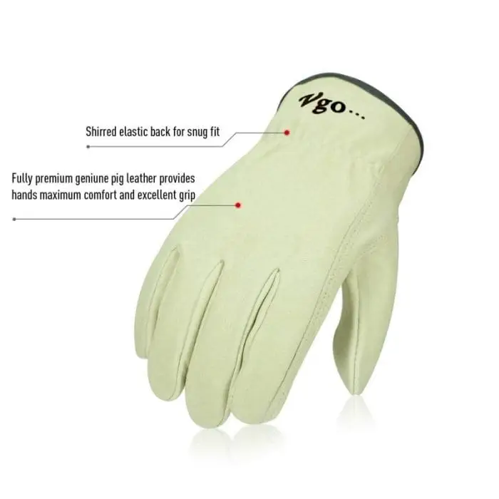 Guantes de Carnaza