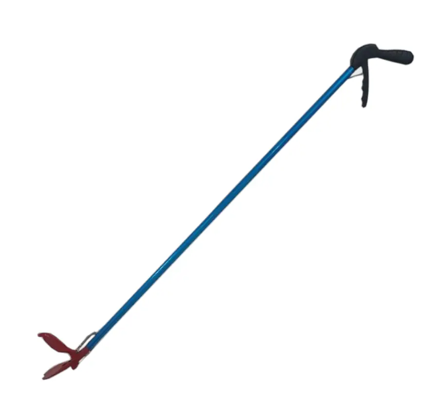Pinza herpetológica de mandibula plana