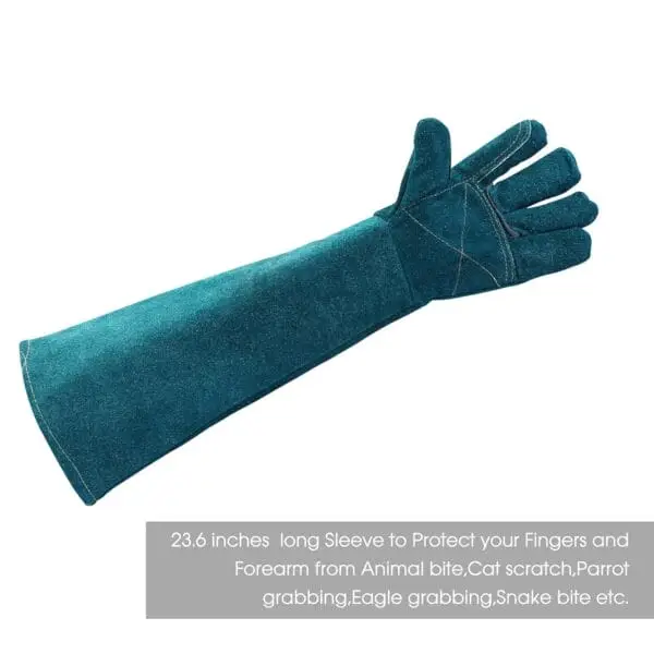 Guantes para manejo de fauna