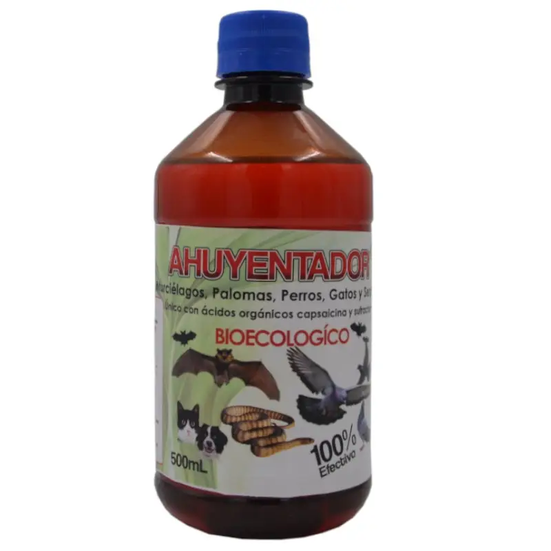 Repelente ecológico para Control de Plagas y Animales