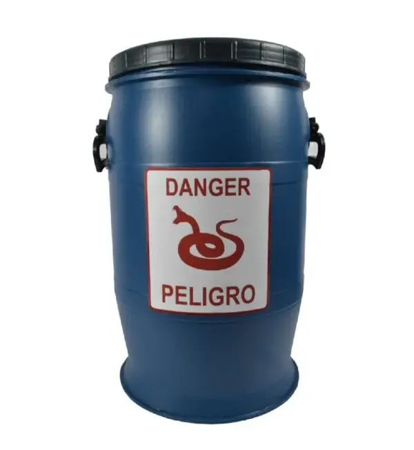 Caneca de Seguridad para Serpientes
