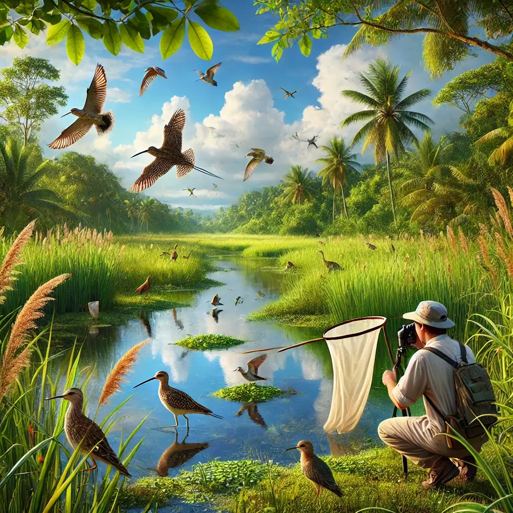 Tipos de migración de aves en Colombia