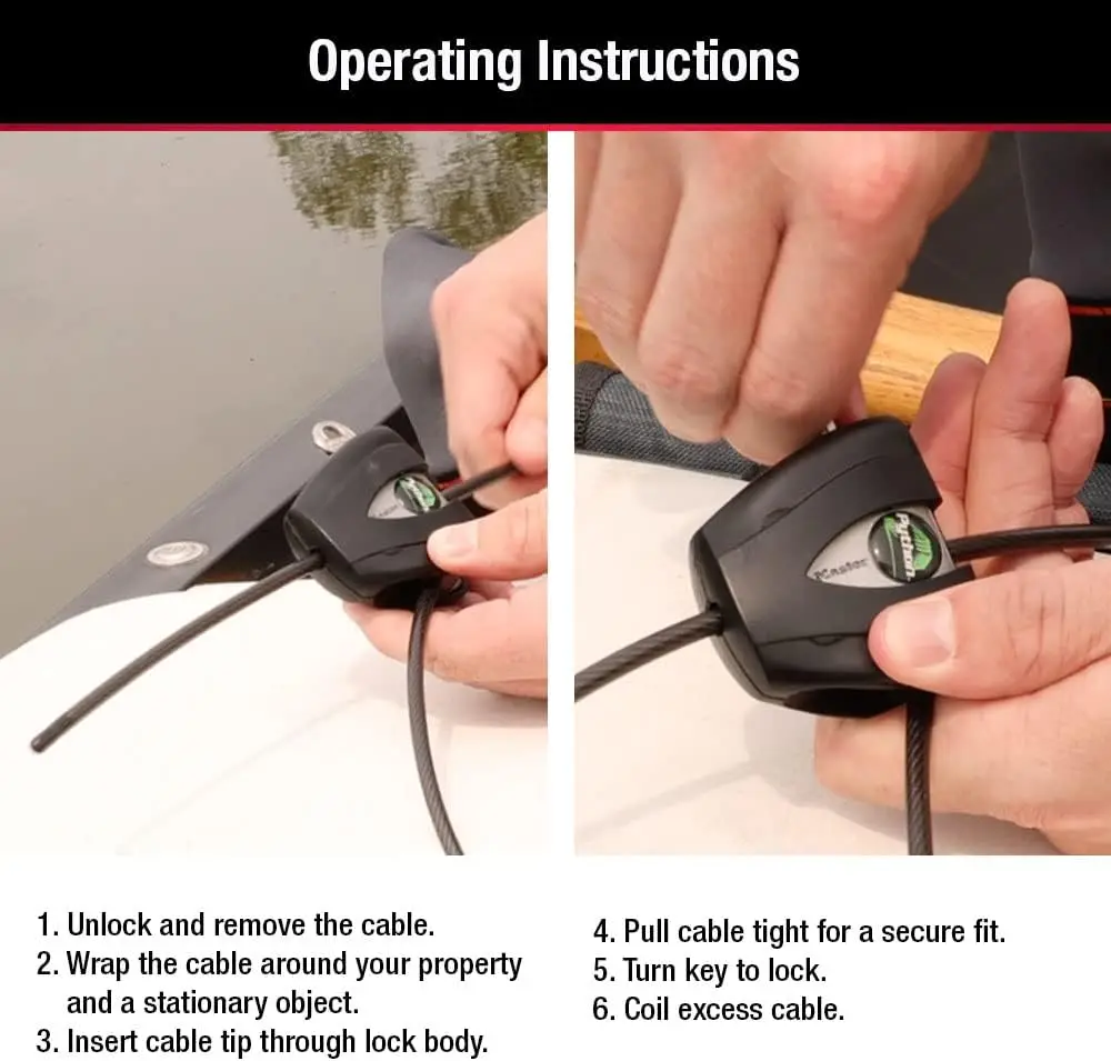 Guayas Candado Master Lock Python