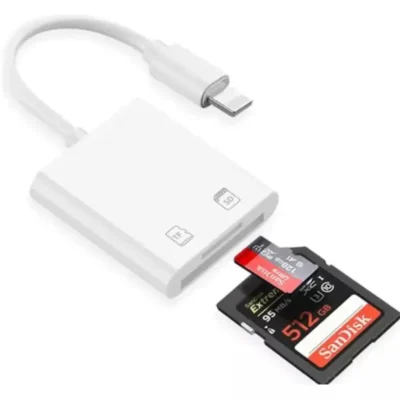 Lector de Tarjetas MicroSD/SD Dual para iPhone o android
