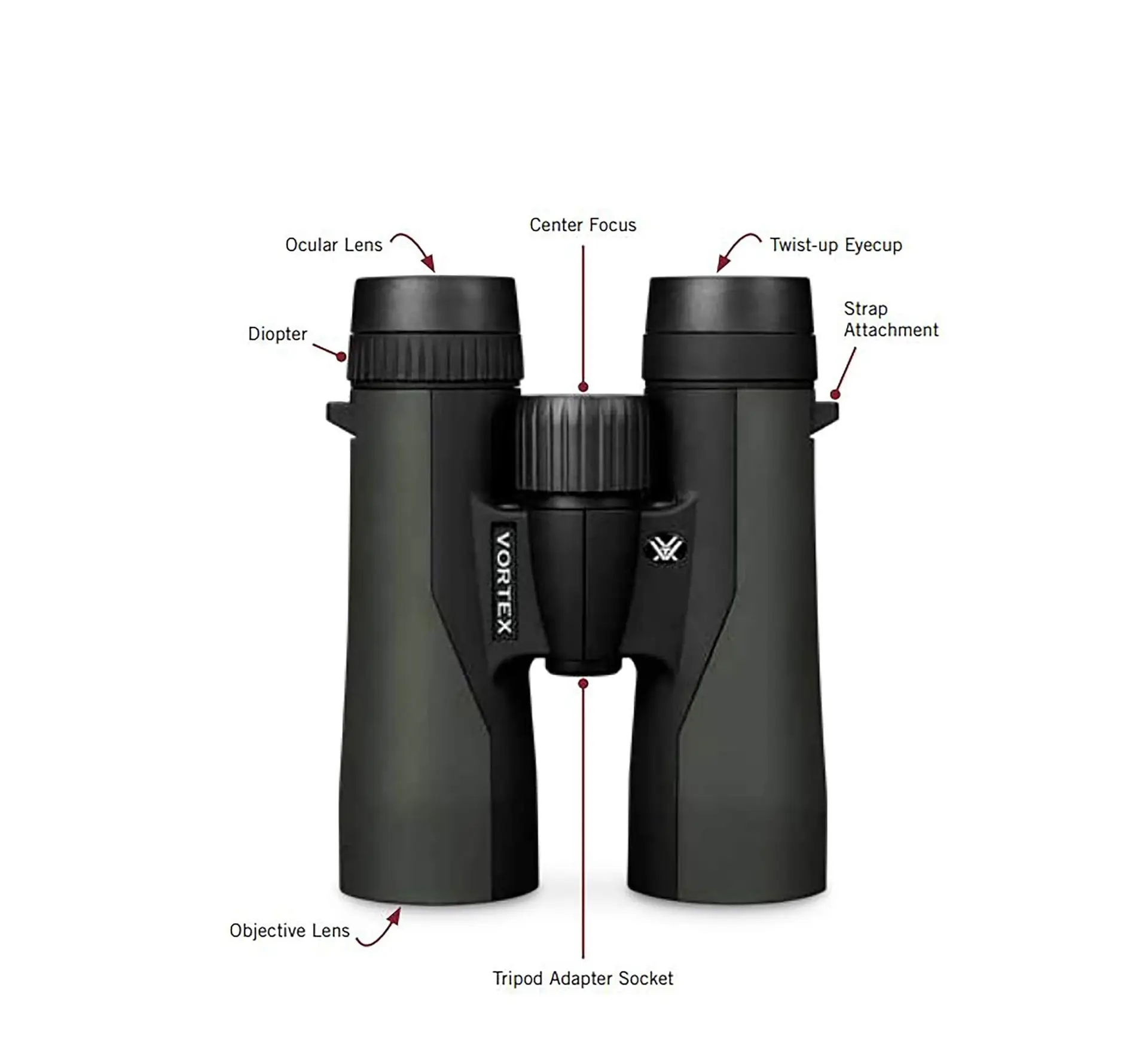 Binoculares Vortex Crossfire - Imagen 2