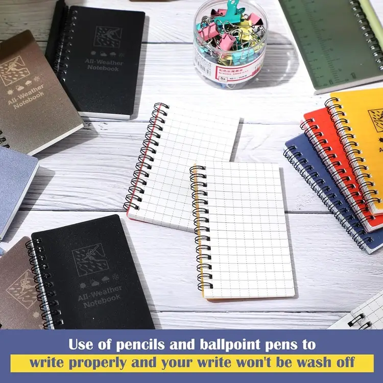 Agenda Impermeable Resistente Al Agua