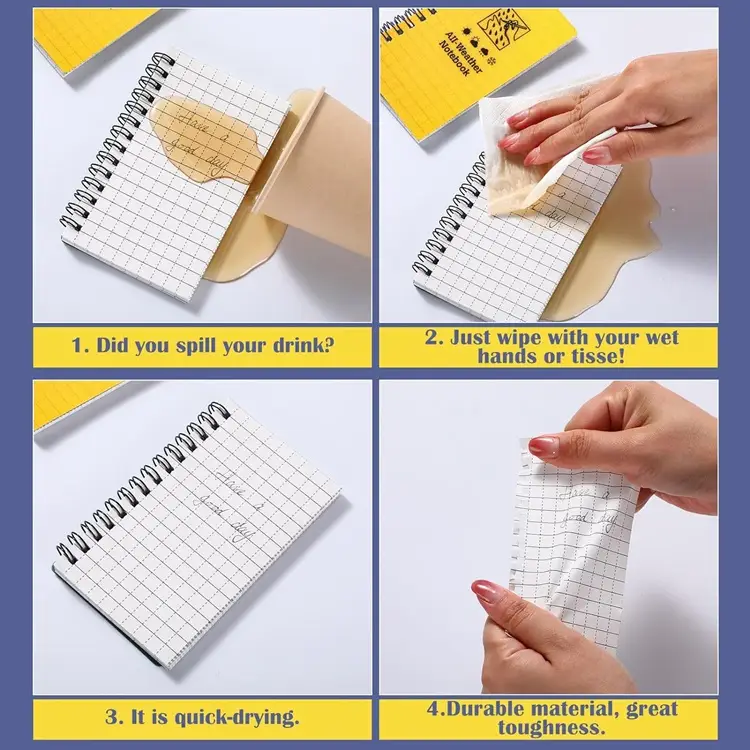 Agenda Impermeable Resistente Al Agua