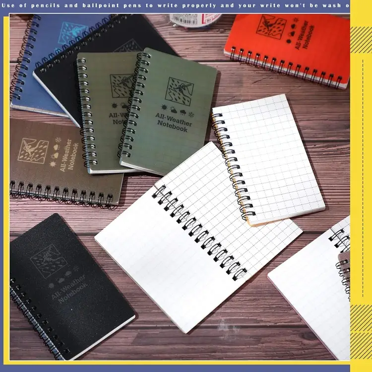 Agenda Impermeable Resistente Al Agua