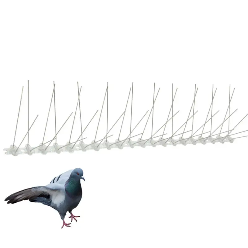 Púas Anti palomas para Control de Aves